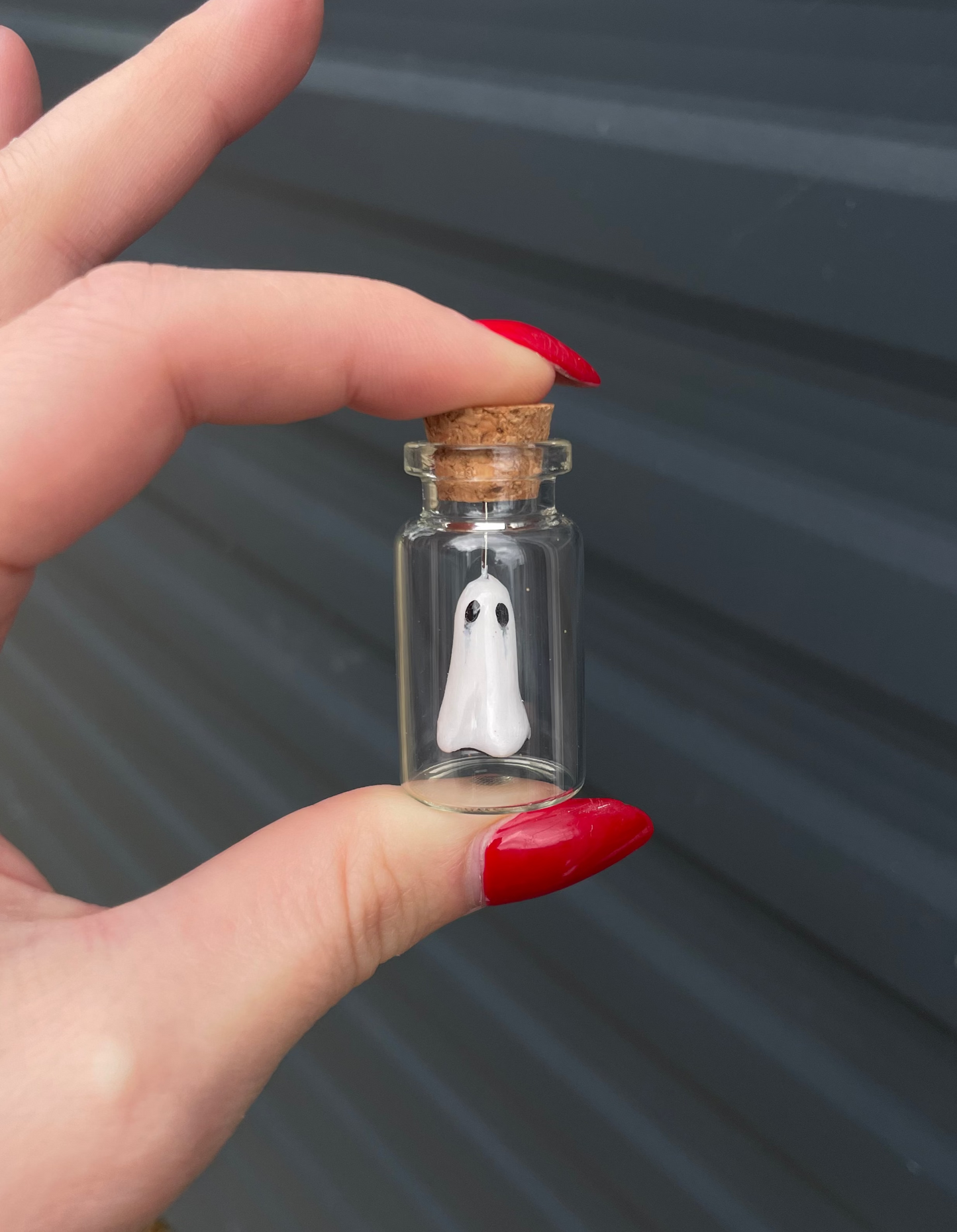 Tiny Trapped Ghost in a Jar